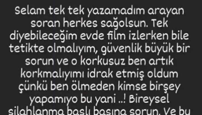 Arka Sıradakiler’in Büşra’sı ölümden döndü! Evine kurşun isabet etti